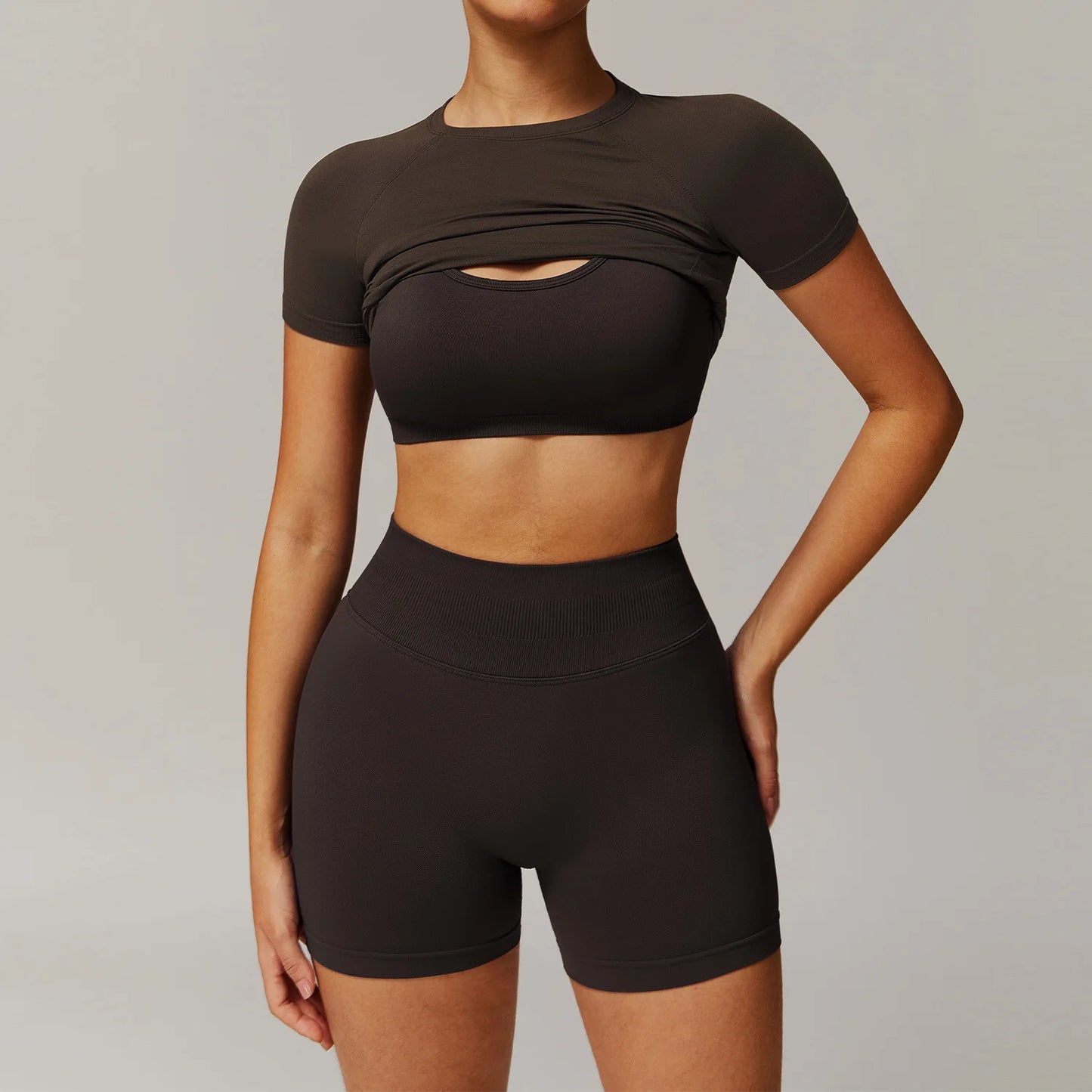 Seamless 2-Piece Yoga Set