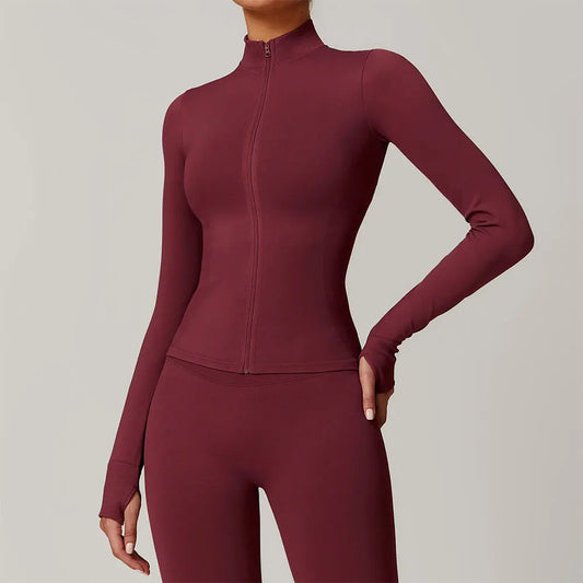 Seamless Zip Sports Jacket