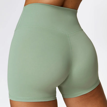 Seamless Push Up Yoga Shorts