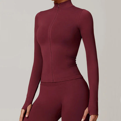 Seamless Zip Sports Jacket