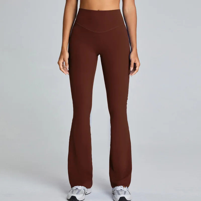 Flare High-Waist Seamless Yoga Legging