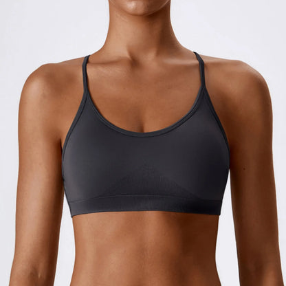 Cross Strap Push-Up Bra