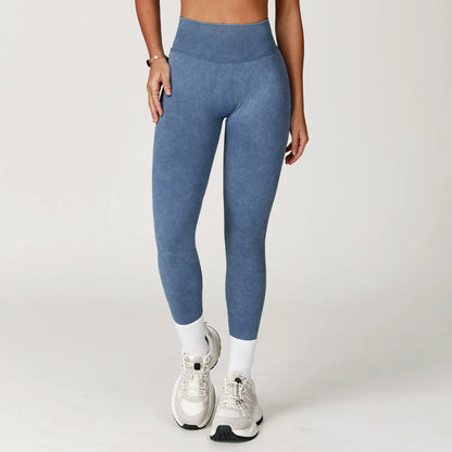 Seamless High Waist Scrunch Leggings