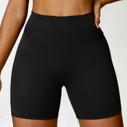 Breathable High Waist Fitness Shorts