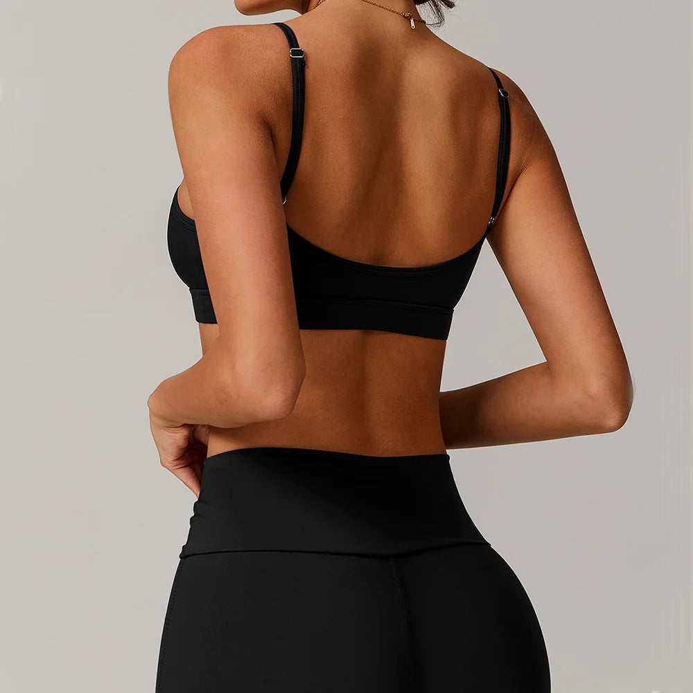 Breathable Push-Up Sports Bra