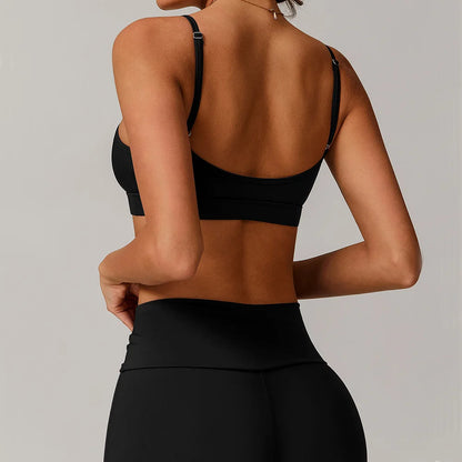 Breathable Push-Up Sports Bra