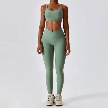Ribbed Seamless Yoga Set