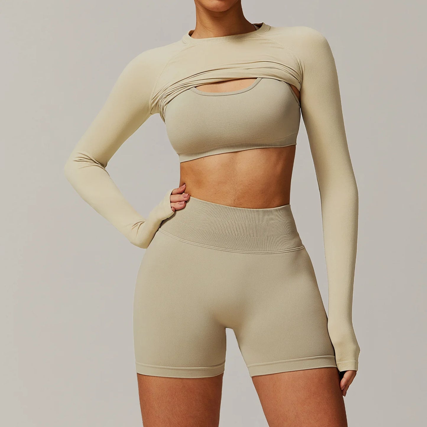 Seamless 2-Piece Yoga Set