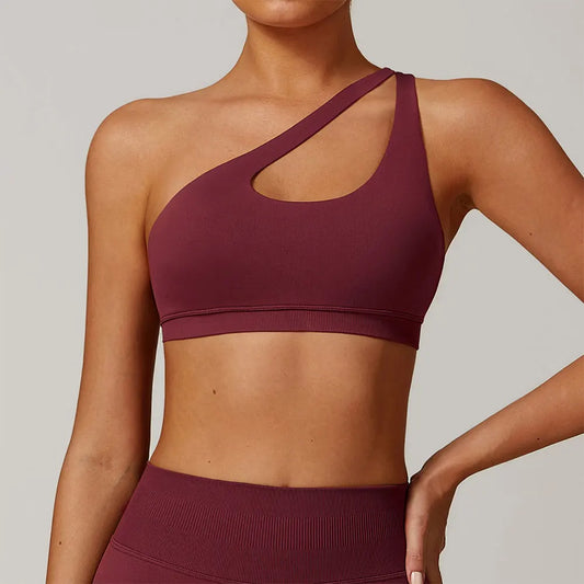 One-Shoulder Push-Up Bra