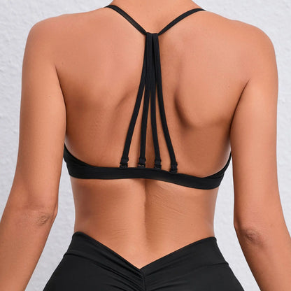 Breathable Push-Up Yoga Bra