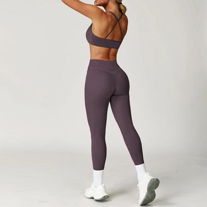Seamless 2-Piece Yoga Set