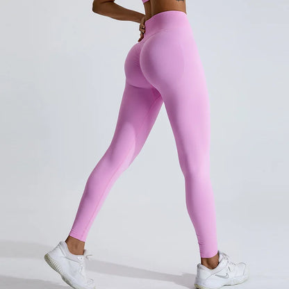 Scrub High-Waist Seamless Yoga Legging
