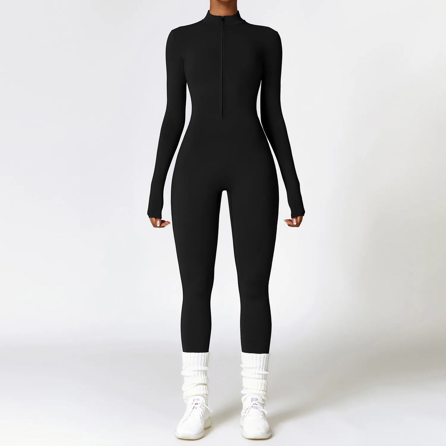 Zip Flex Jumpsuit
