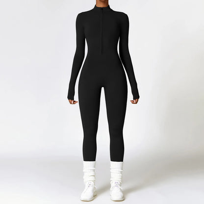 Zip Flex Jumpsuit