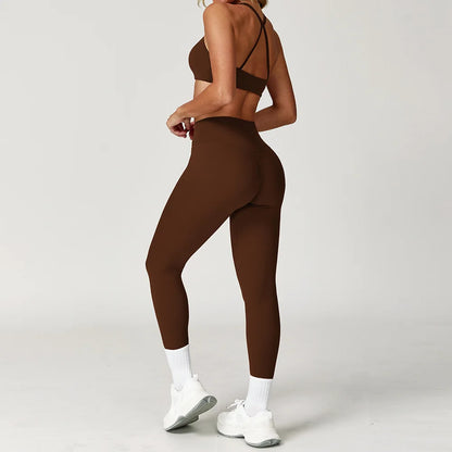 Seamless 2-Piece Yoga Set
