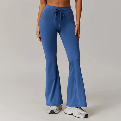 High Waist Bell-Bottom Leggings