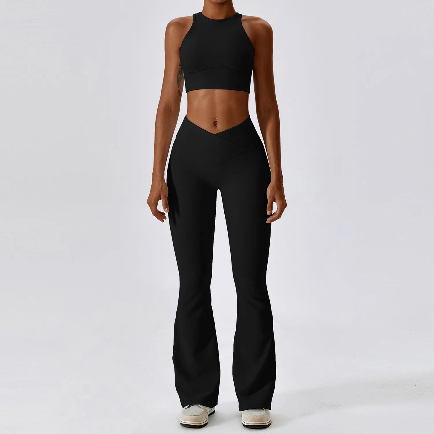 Ribbed Seamless Yoga Set
