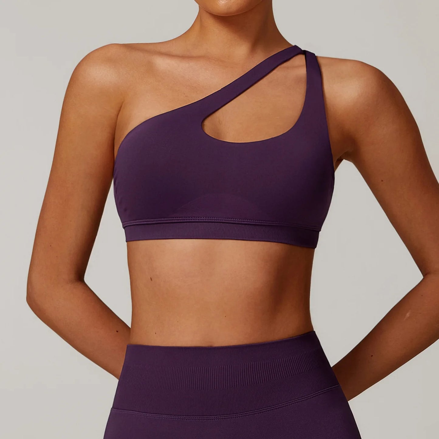 One-Shoulder Push-Up Bra