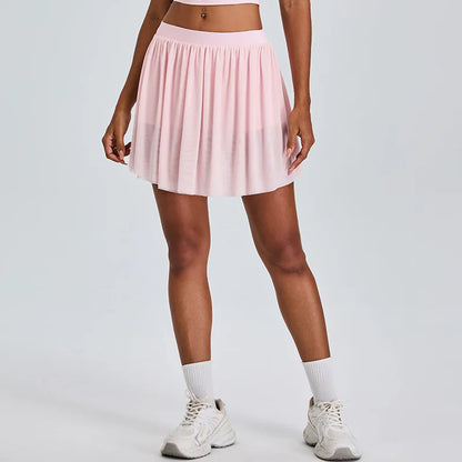Pleated Quick Dry Tennis Skirt