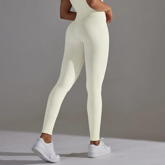 Scrub Seamless Ribbed Yoga Legging