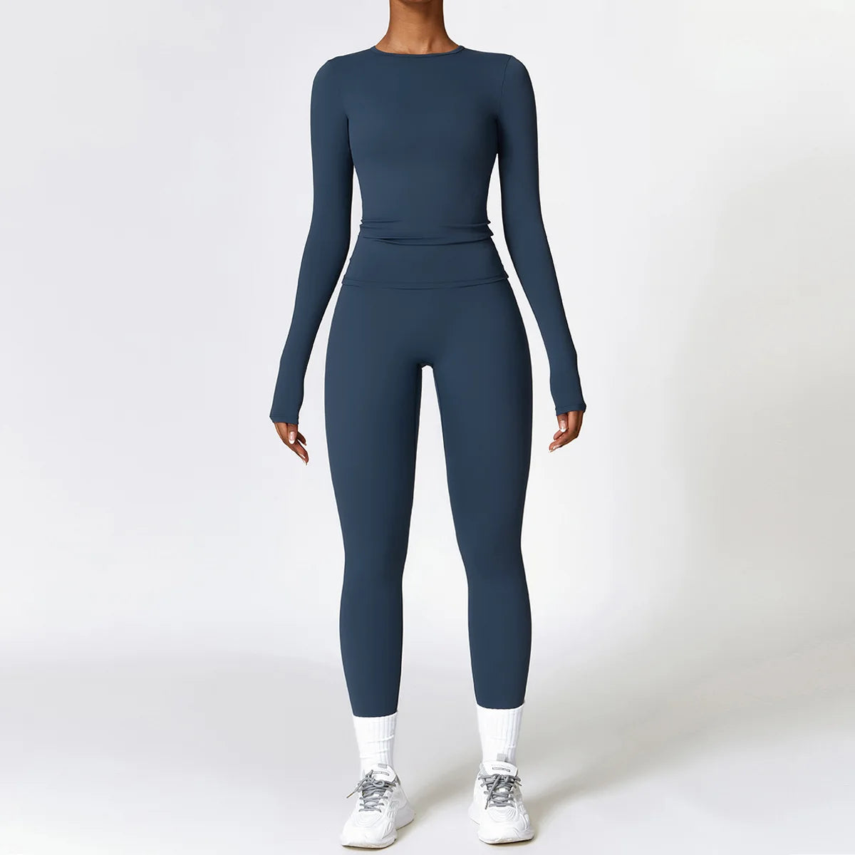 Seamless 2-Piece Yoga Set — Crop & Leggings