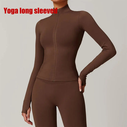 Seamless Zip Sports Jacket