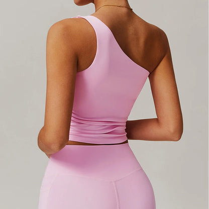 Single Shoulder Push-Up Bra