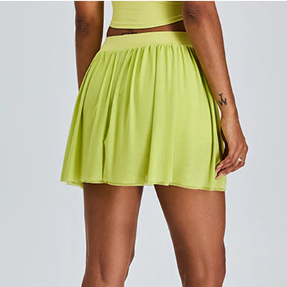 Pleated Quick Dry Tennis Skirt