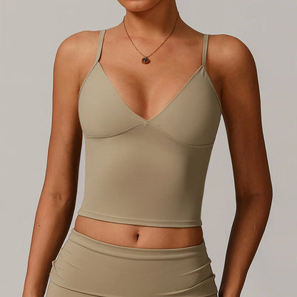 Shockproof Push-Up Bra — Quick-Dry Gym & Yoga