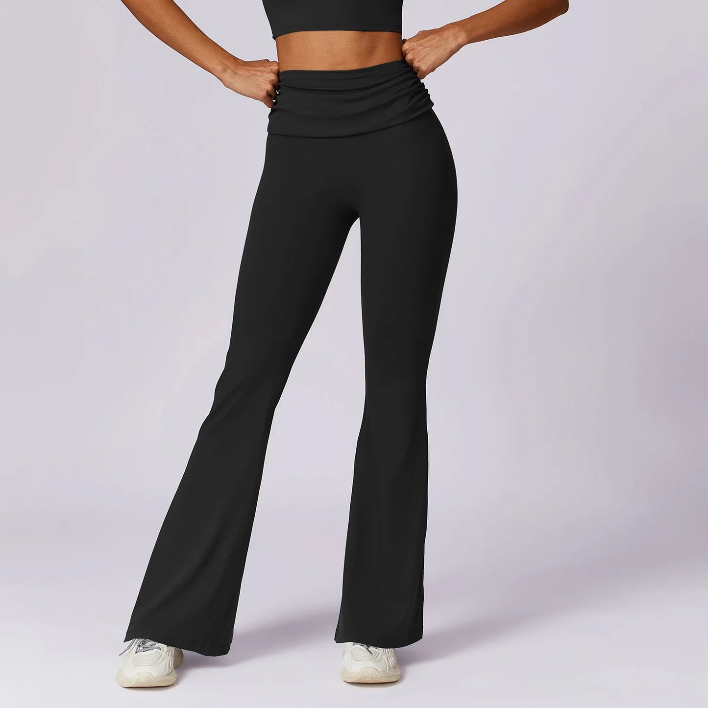 High Waist Flare Leggings