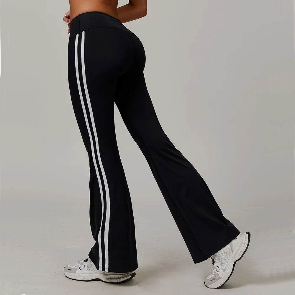 High Waist Flare Workout Pants