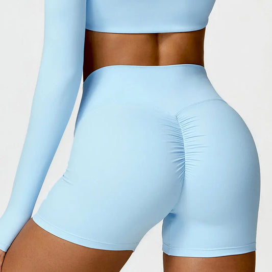 Breathable Scrunch Workout Shorts