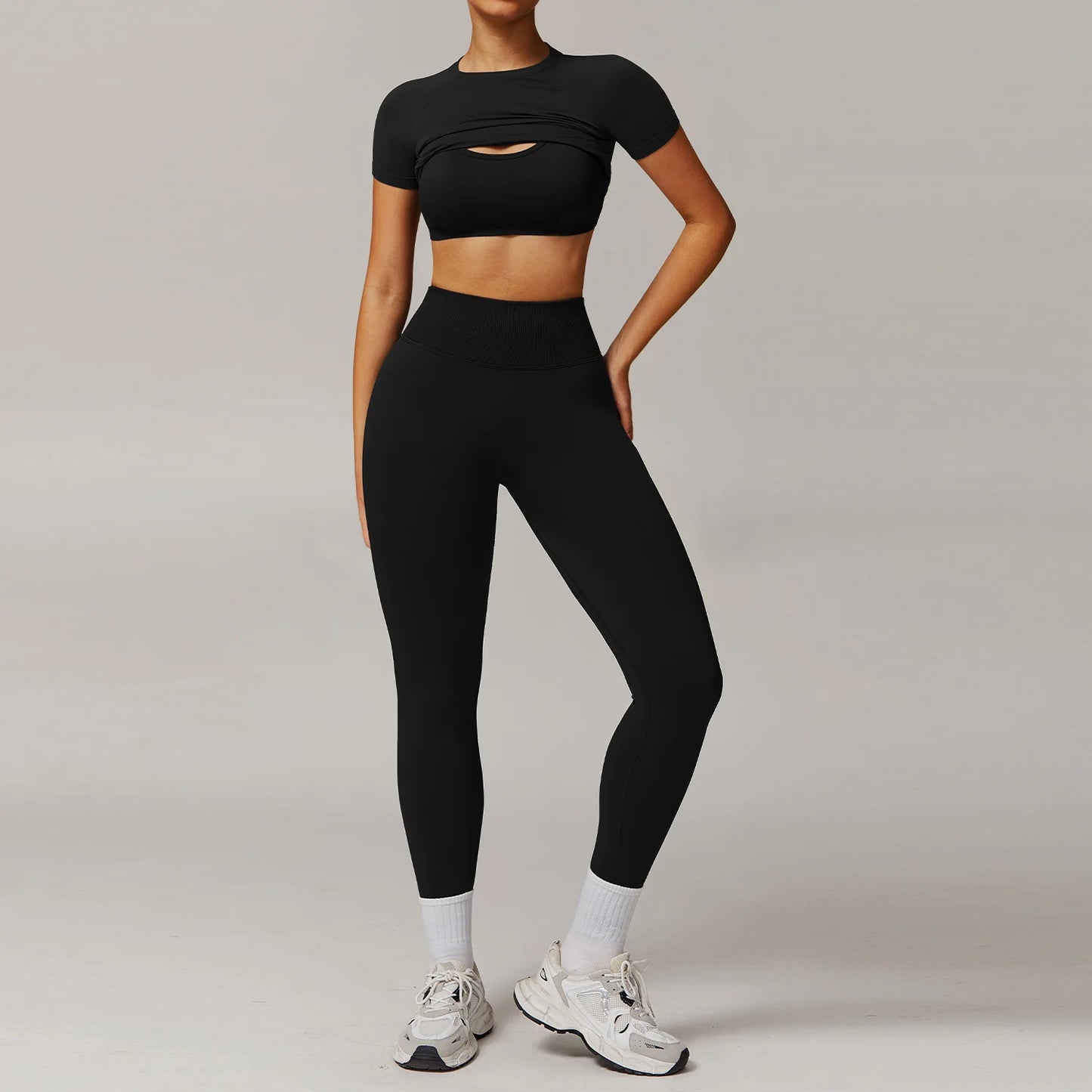 Seamless 2-Piece Yoga Set