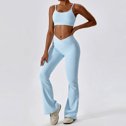 Ribbed Seamless Yoga Set
