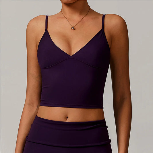 Shockproof Push-Up Bra — Quick-Dry Gym & Yoga