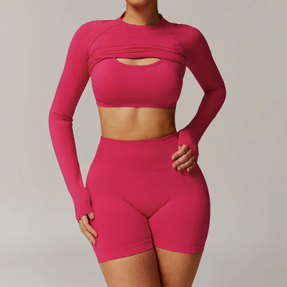 Seamless 2-Piece Yoga Set