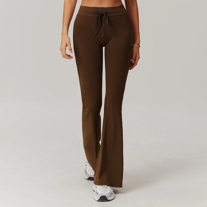 High Waist Bell-Bottom Leggings