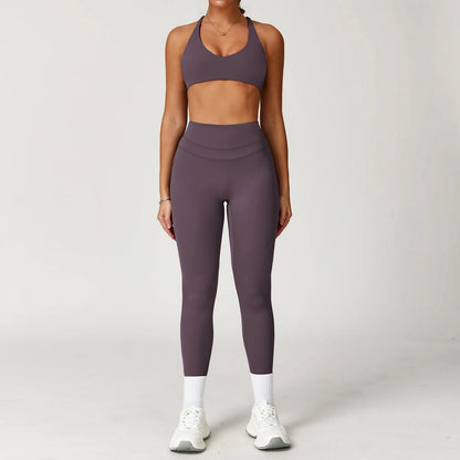 Seamless 2-Piece Yoga Set