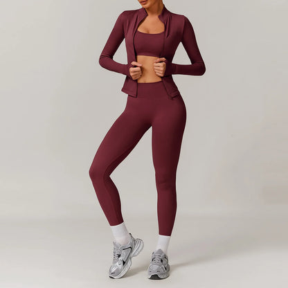 Seamless 2/3-Piece Yoga Set