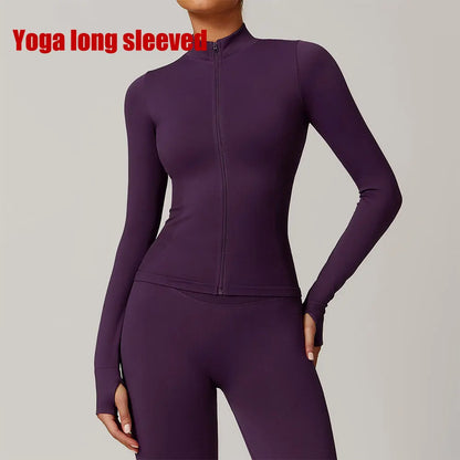 Seamless Zip Sports Jacket