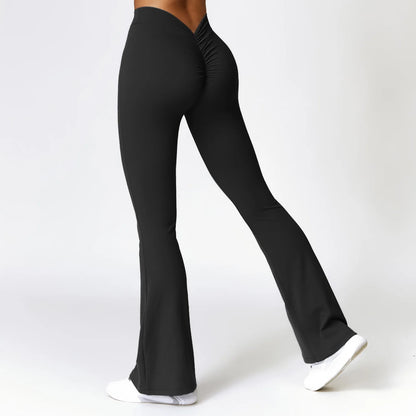 Flare High-Waist V-Shape Yoga Legging