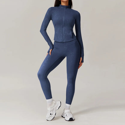 Long Sleeve Bra & Leggings Set