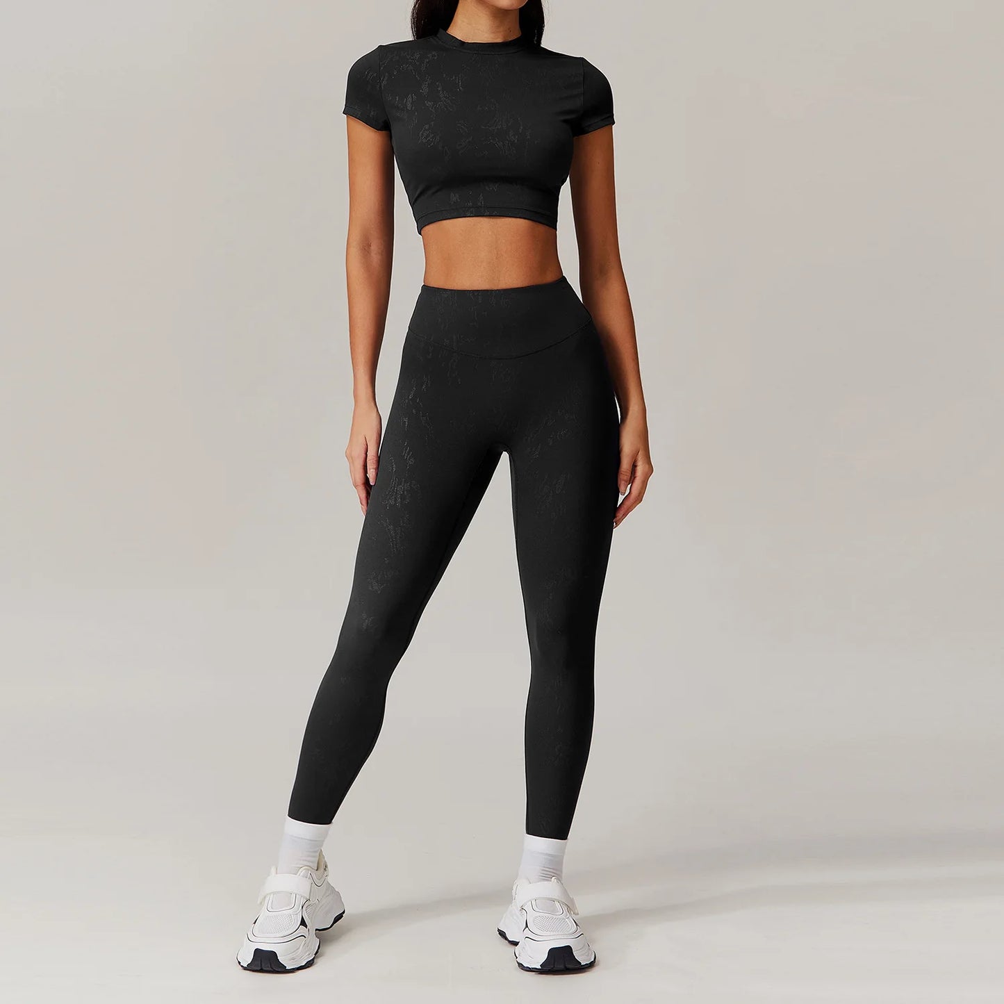 Long Sleeve Bra & Leggings Set