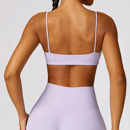 Strap Push-Up Sports Bra