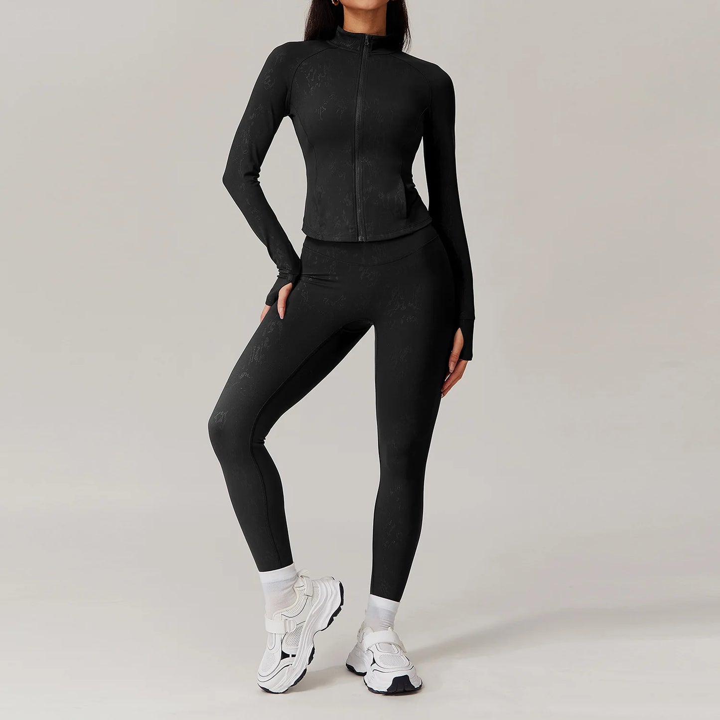 Long Sleeve Bra & Leggings Set