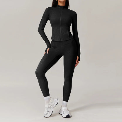 Long Sleeve Bra & Leggings Set