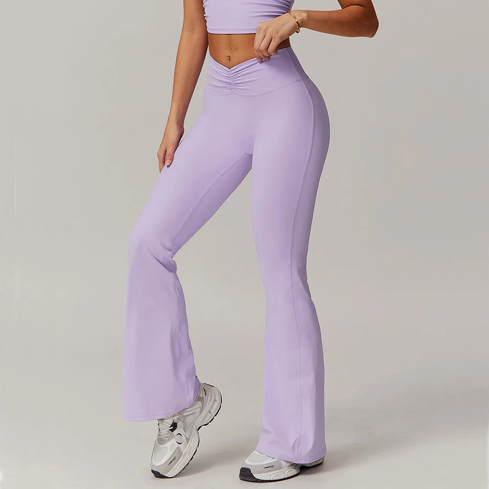 High Waist Wide Leg Pants