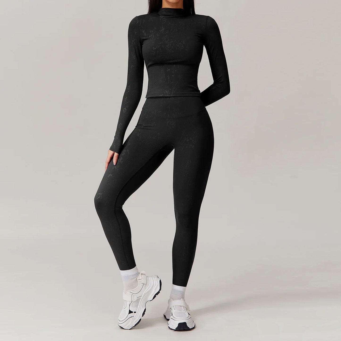 Long Sleeve Bra & Leggings Set