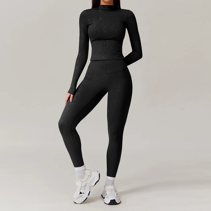 Long Sleeve Bra & Leggings Set