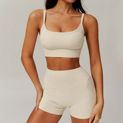 Long Sleeve Bra & Leggings Set